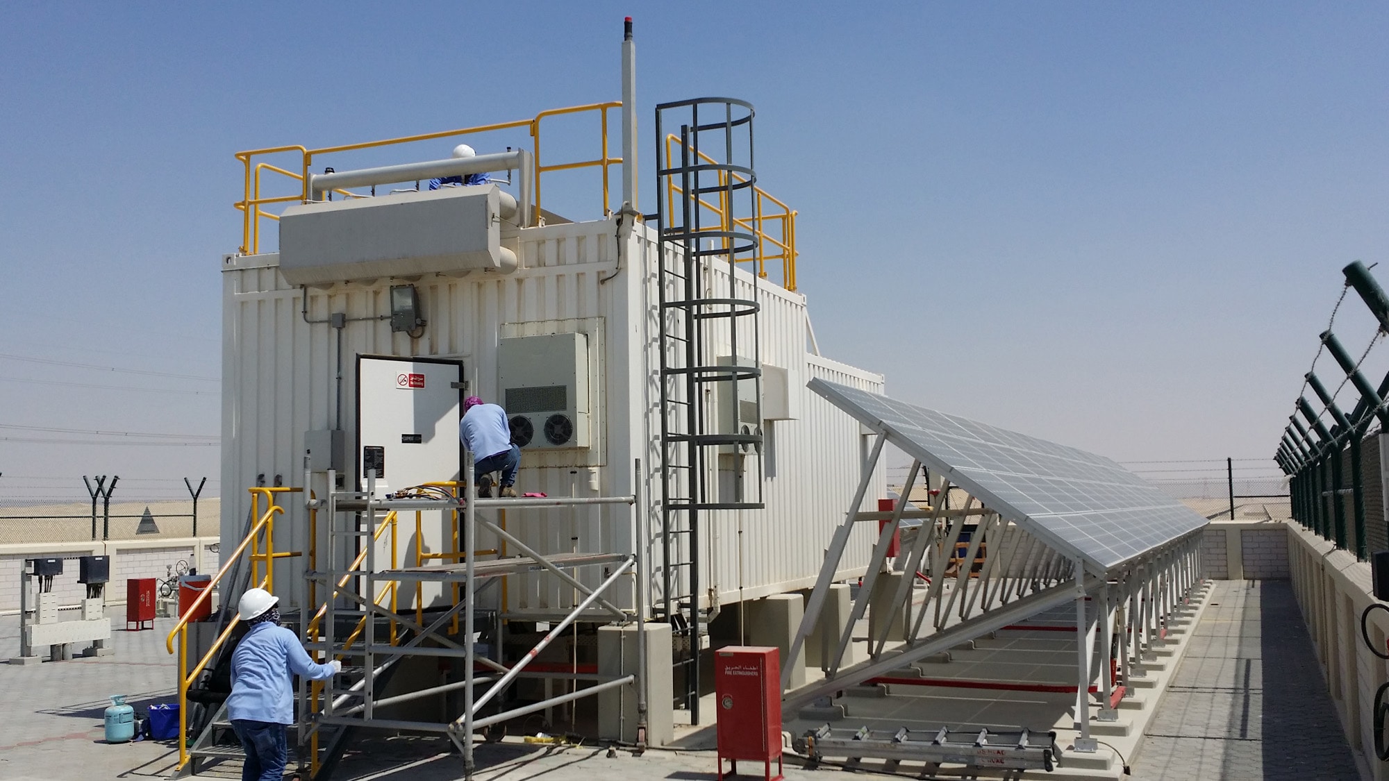 Solar Powered Pump Station